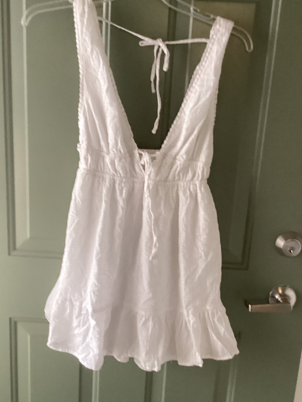 white boho mini